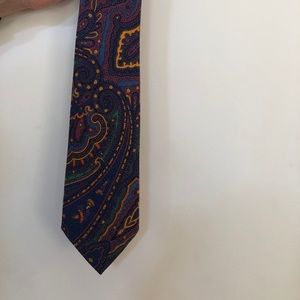 Polo patterned tie